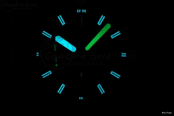 MIROTIME 1226 Aquatimer Chrono SS RSF 1:1 Best Edition Black Dial on Black Rubber Strap A EyeCatching 7073